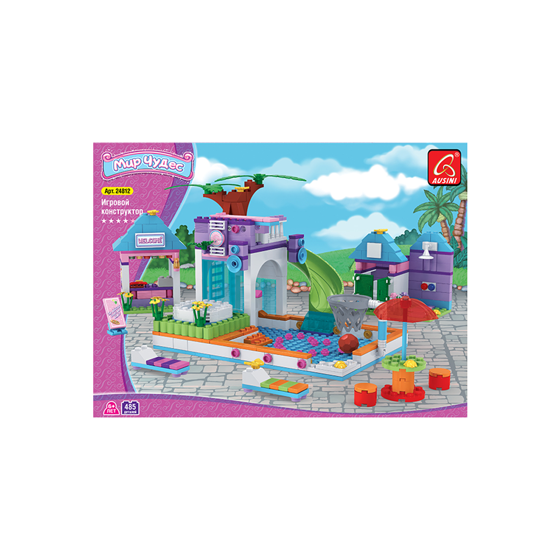 Игровой конструктор Ausini 24812 "Мир Чудес"