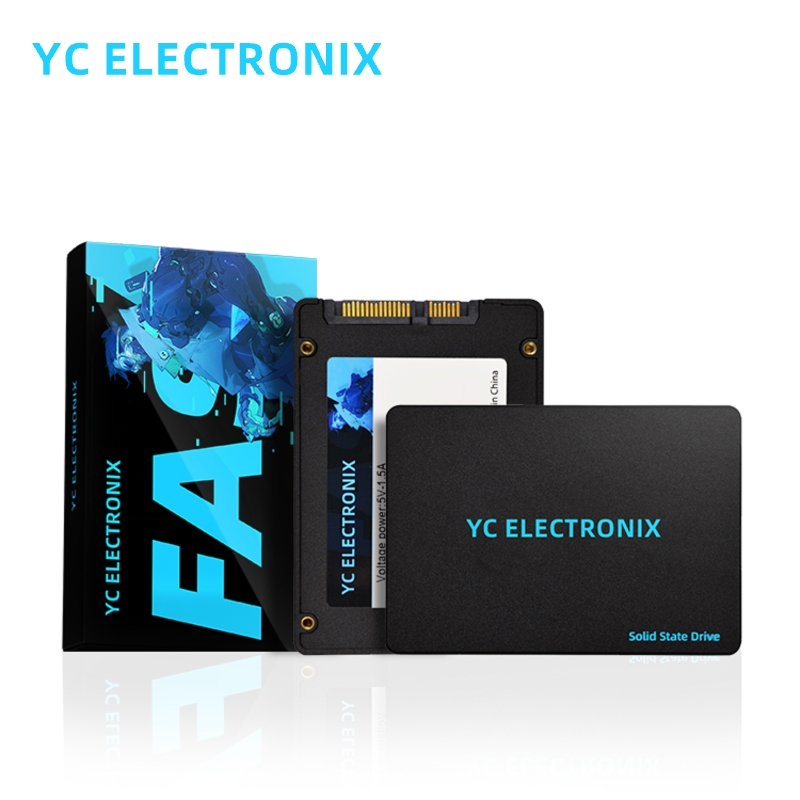 YC ELECTRONIX HIGH SPEED OEM ODM OBM for Laptop Desktop POS Machine Disque Dur  2.5" SATA 128GB 256GB 512GB 1TB SSD