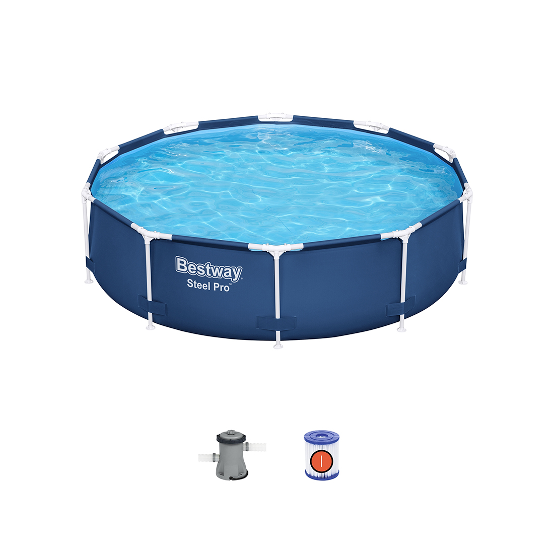 Каркасный бассейн Steel Pro 305 х 76 см, BESTWAY, 56679