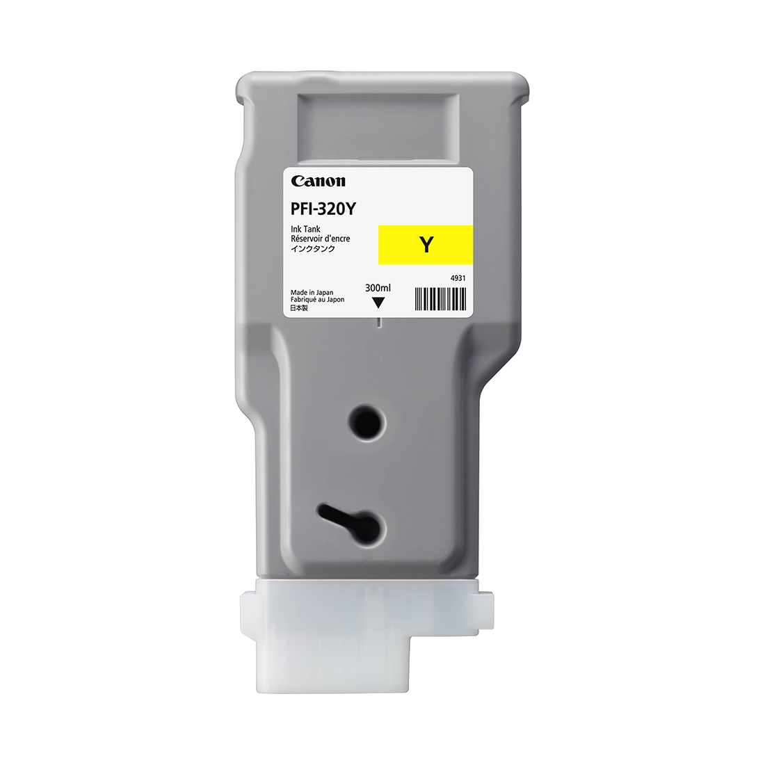 Canon Ink Tank PFI-320 Yellow, 2893C001AA, Canon imagePROGRAF TM200/TM300/TM305 үшін, 300 мл