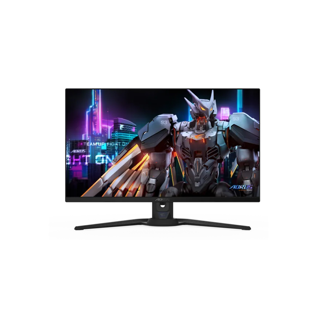 Монитор, Gigabyte, AORUS FO27Q5P EK, 27", 2560x1440, QD-OLED, 500 Гц, 16:9, 300 кд/м2, 1500:1, 0,03 мс, 16.7 млн., 178/178, HDMI 2.1*2, DP1.4*1, MiniDP 2.1*1, USB C*1, USB 3.2*2, USB 3.2*1, Аудиопорт*1, VESA 100*100 мм, Регулировка наклона, Регулировка высоты, кабели HDMI/DP/USB в комплекте, Чёрный