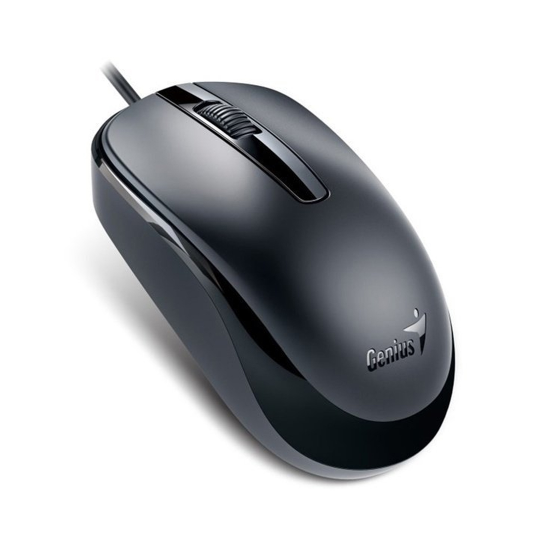 Компьютерная мышь, Genius, DX-120, Оптическая, 1000dpi, USB, Длина кабеля 1,5 метра, Черный