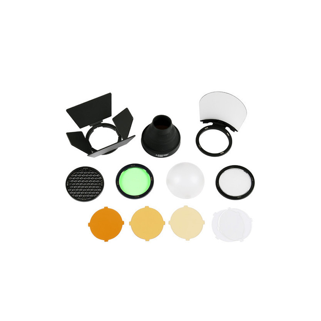 Комплект насадок Godox AK-R1 для Witstro V1, AD180, AD360II, AD200, AD200 Pro, RGB mini R1