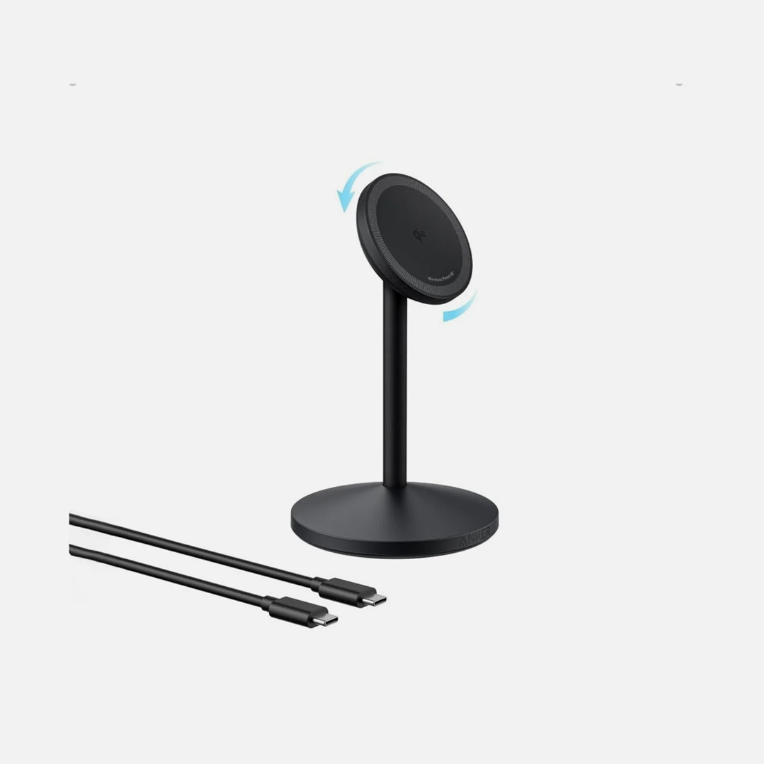 Беспроводное зарядное устройство, Anker, MagGo (A25X1H11),Черный