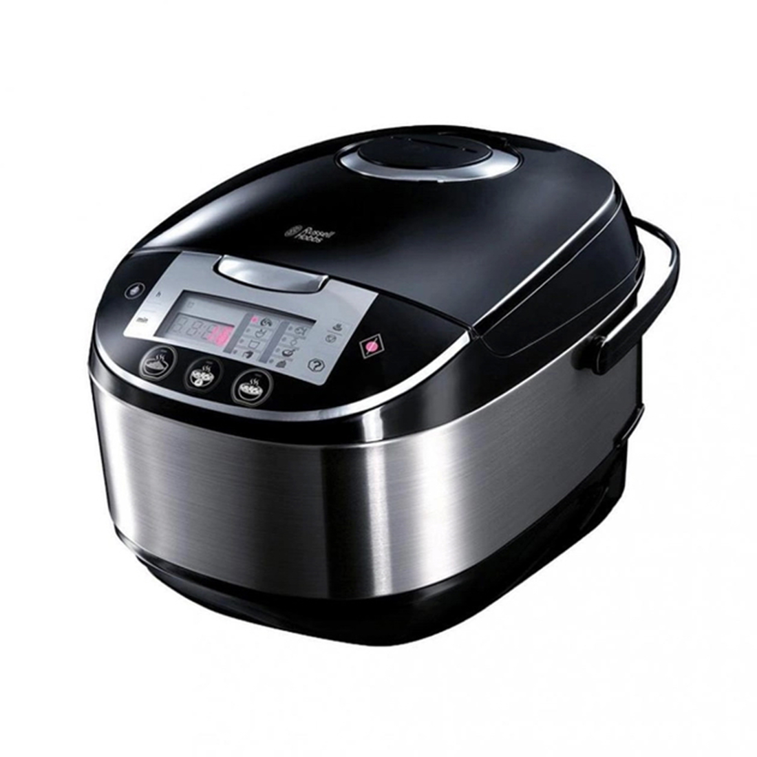 Мультиварка, Russell Hobbs, 21850-56, Мощность 900W, Объём чаши 5L, 11 автоматических программ, Пластик, Антипригарное покрытие чаши, Сенсорное управление, Черный