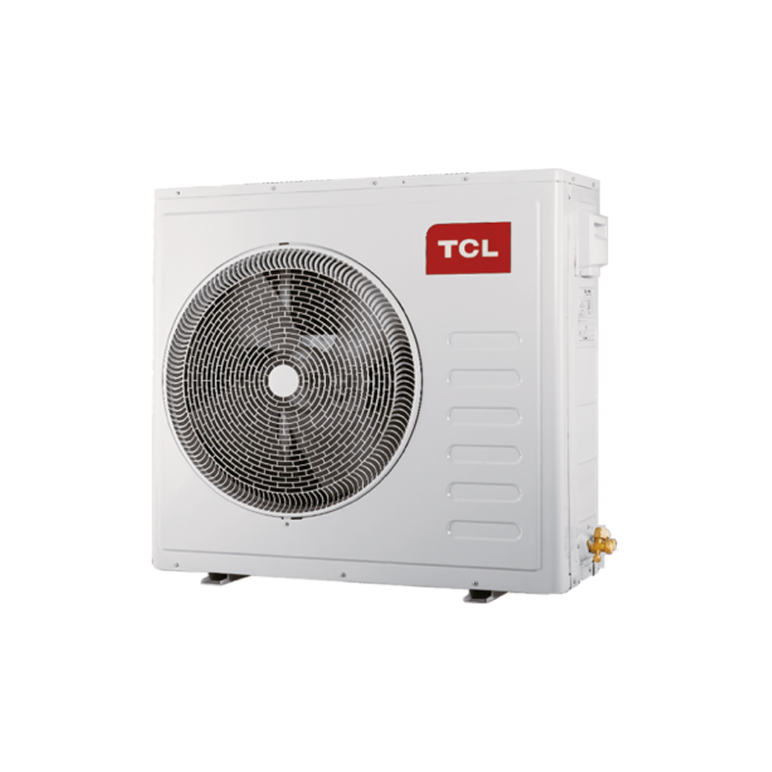 Кондиционер кассетный, TCL, TCC-UM24HCTFW, без соединительной инсталляции, Хладагент R410A. Комплект 3 кор. (состоит из внешнего внутреннего блока и декоративной панели), LED дисплей, Белый