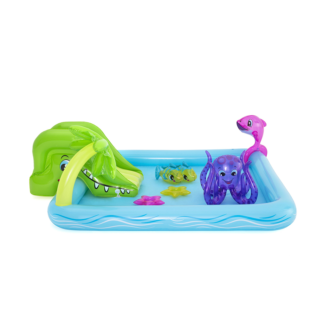Детский надувной игровой бассейн Fantastic Aquarium 239 х 206 см, BESTWAY, 53052