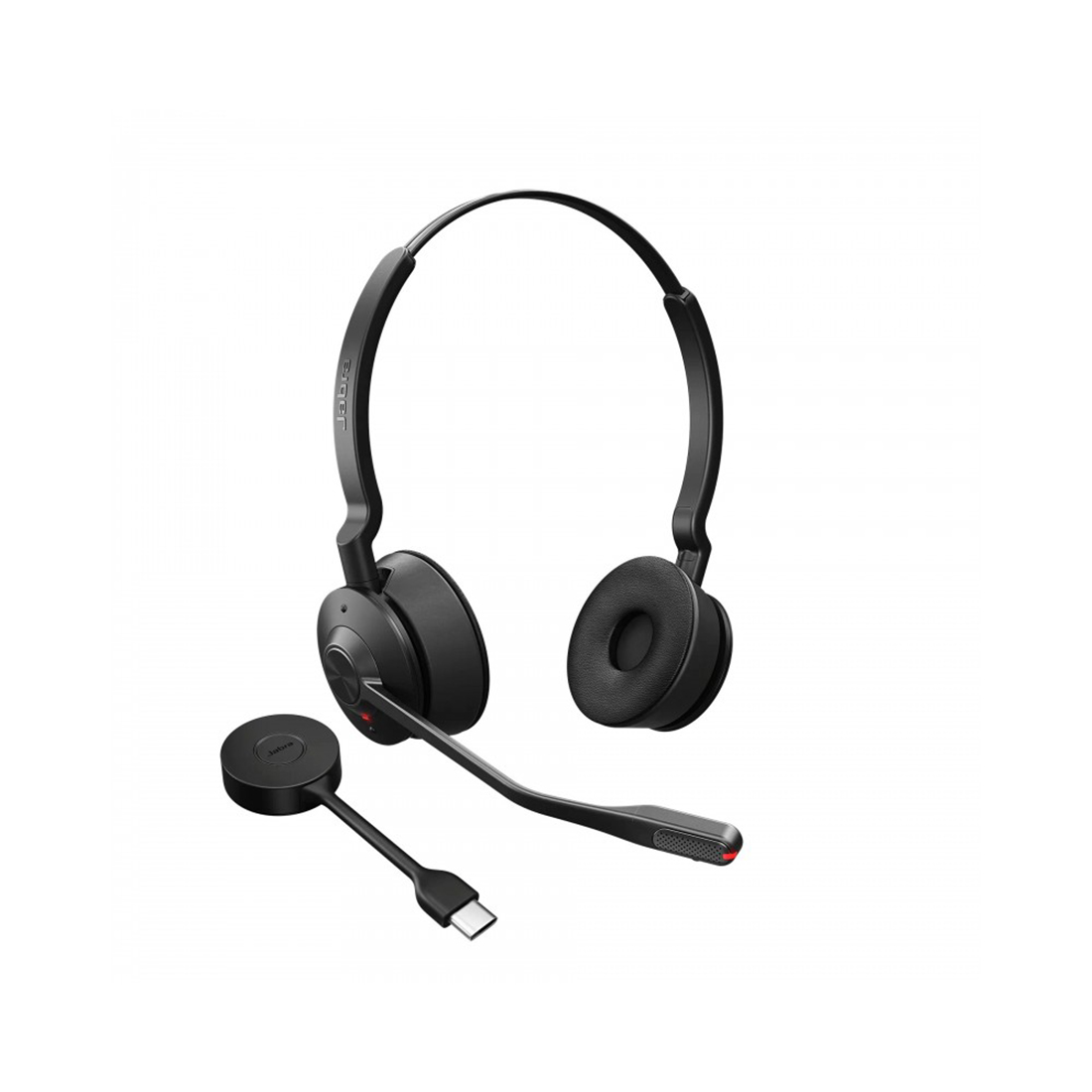 Гарнитура, Jabra, 9559-430-111, Jabra Engage 55 UC Stereo USB-C, EMEA, Беспроводная, Шумоподавление, защита органов слуха : Jabra SafeTone™ 2.0, PeakStop 106, -10°C to + 50°C