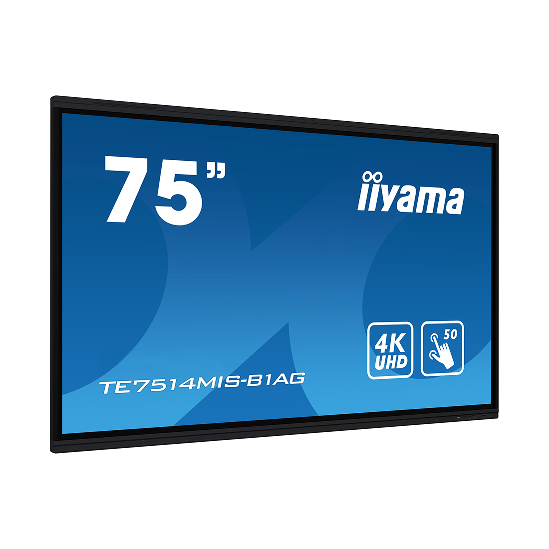 Интерактивная панель iiyama TE7514MIS-B1AG 75" 4K