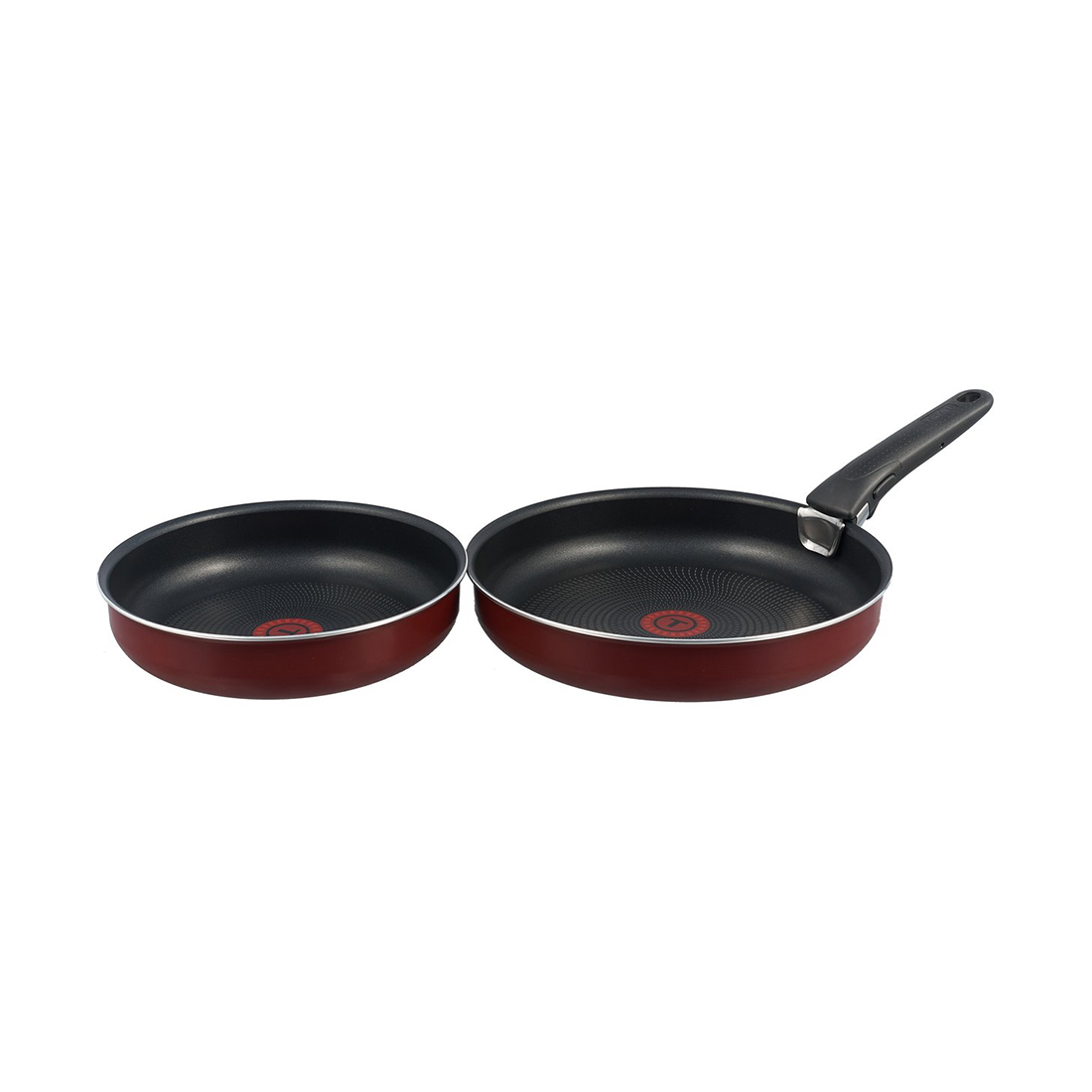Набор сковородок, Tefal, Ingenio 4175810, 22-26см, 2 Сковороды, 1 съемная ручка, Покрытие антипригарное
