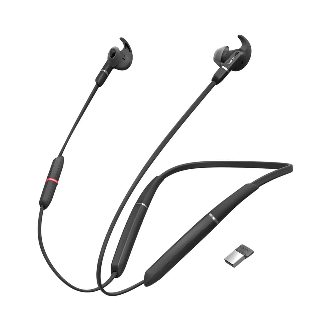 Гарнитура, Jabra, 6599-623-109, Evolve 65e MS Link 370, шумоподавление, Динамик 12 мм