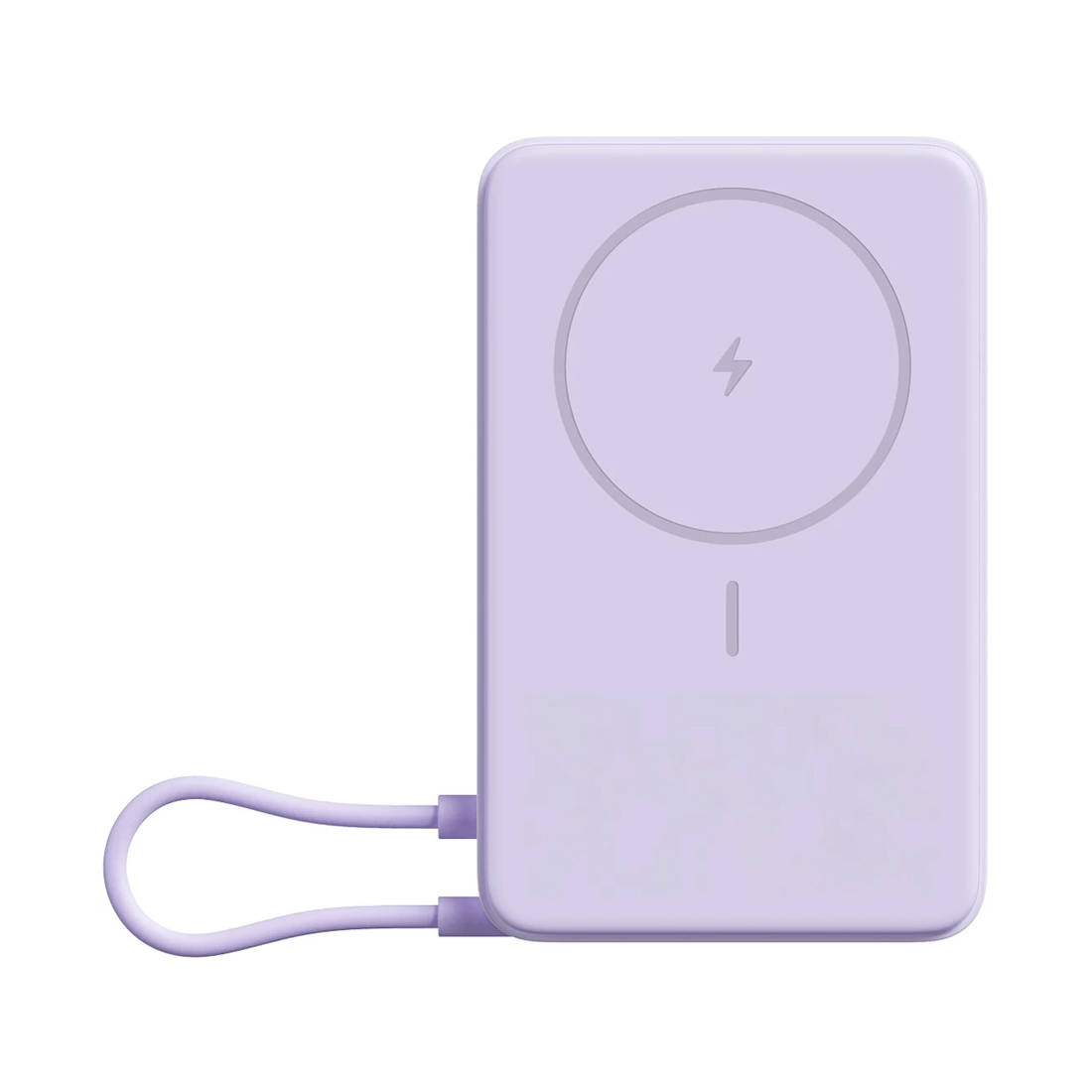 Портативный внешний аккумулятор, Xiaom, Magnetic Power Bank 10000 with Built-in Stand Purple, WPB1007Z/BHR08PAGL, 10000мА·ч (37Вт·ч), 33Вт, 210г, 108,8  68,9  20,25мм, Пурпурный