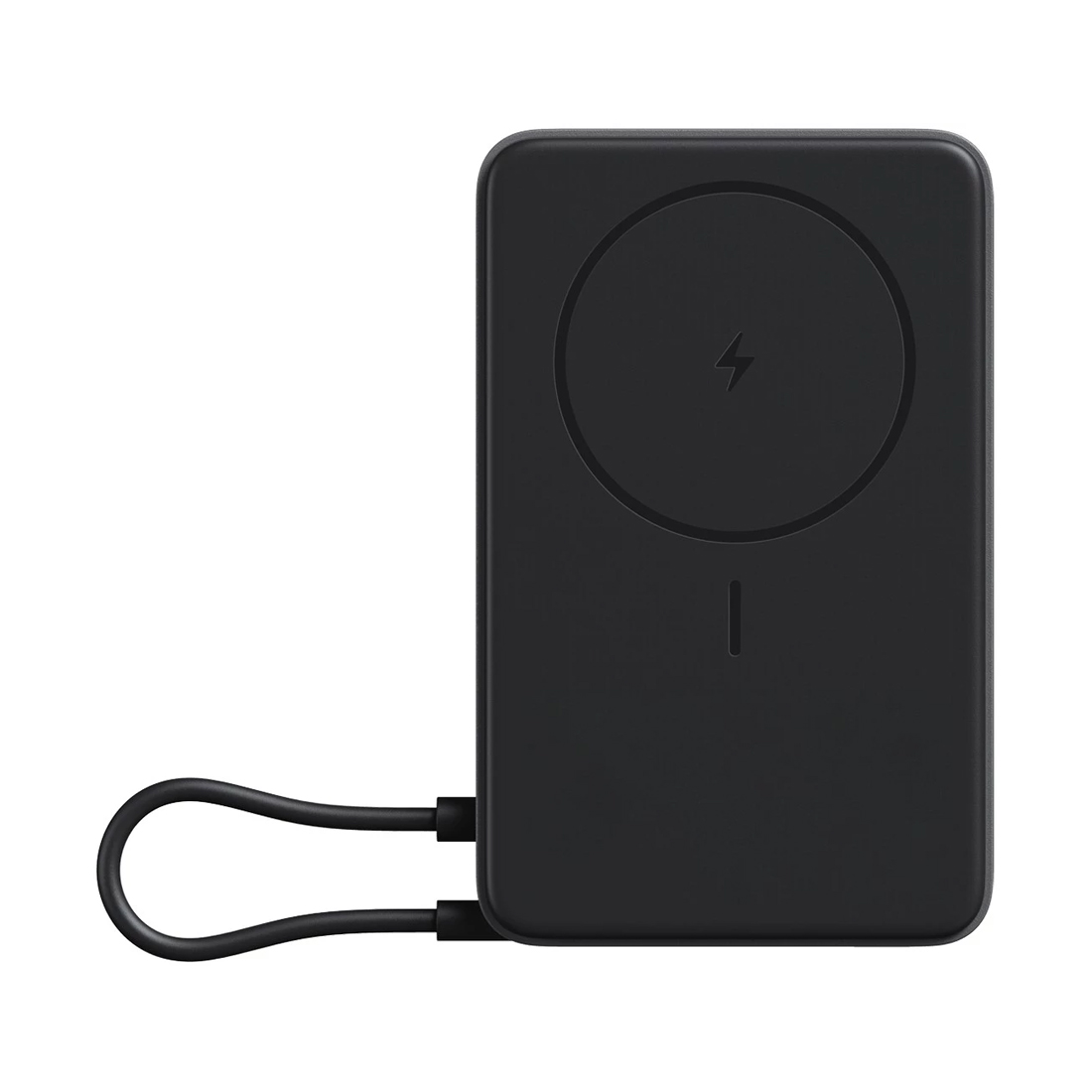 Портативный внешний аккумулятор, Xiaom, Magnetic Power Bank 10000 with Built-in Stand Black, WPB1007Z/BHR08P9GL, 10000мА·ч (37Вт·ч), 33Вт, 210г, 108,8  68,9  20,25мм, Чёрный