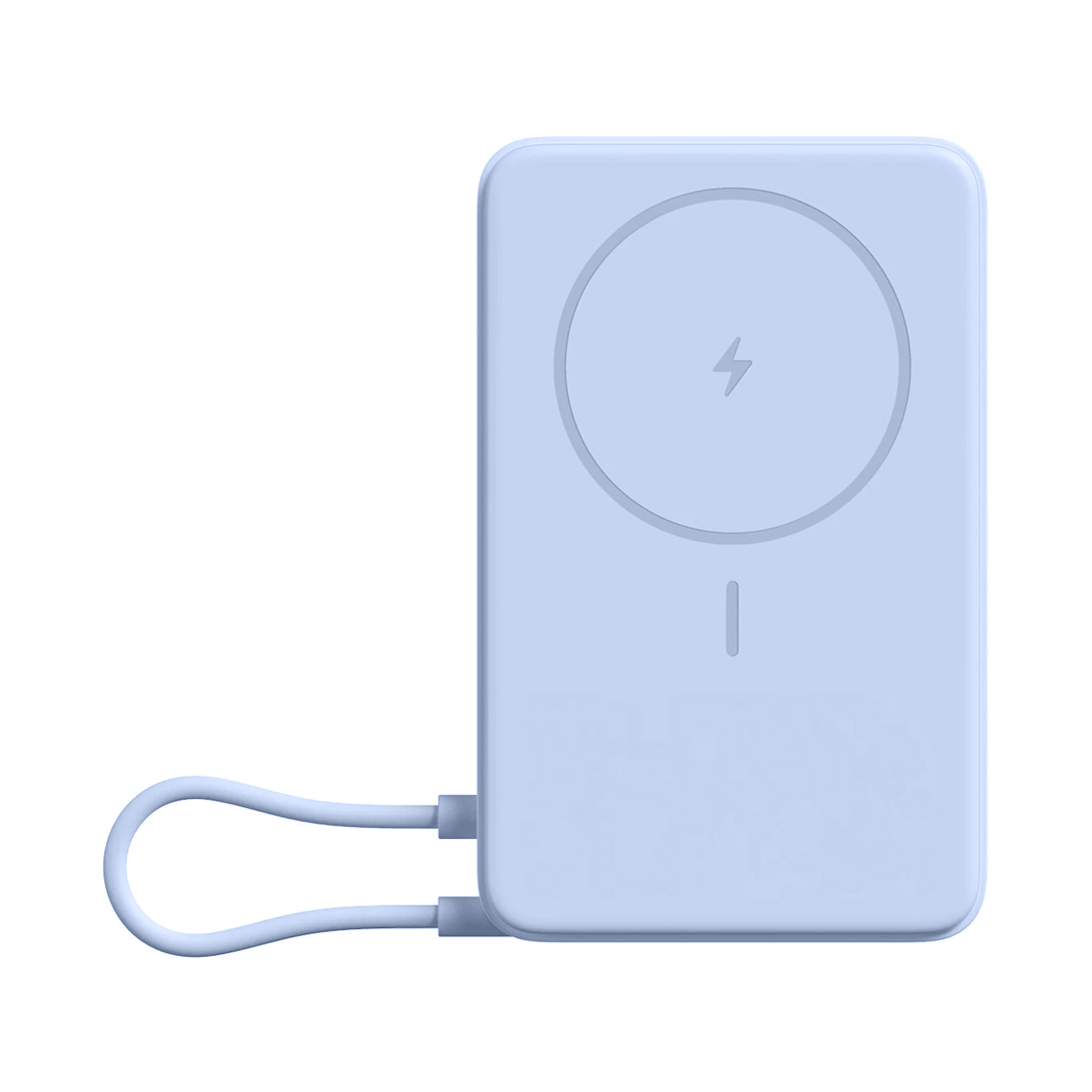 Портативный внешний аккумулятор, Xiaom, Magnetic Power Bank 10000 with Built-in Stand Blue, WPB1007Z/BHR08PCGL, 10000мА·ч (37Вт·ч), 33Вт, 210г, 108,8  68,9  20,25мм, Синий