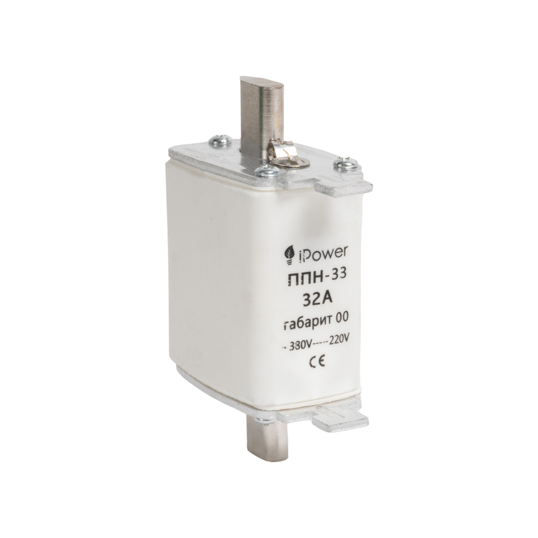 Предохранитель плавкий, iPower, ППН-33 32А, габарит 00