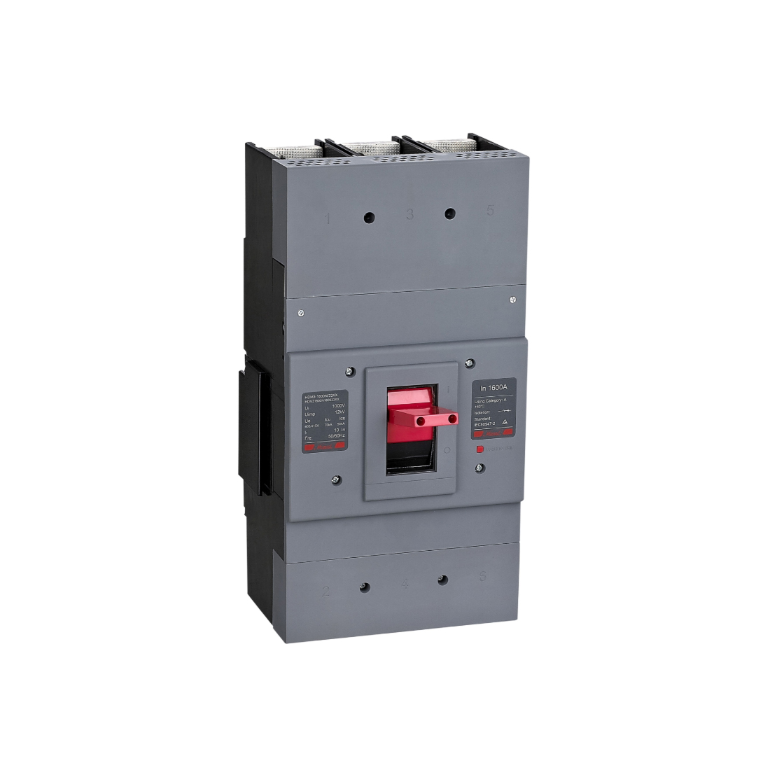 Автоматический выключатель, Himel, HDM31600N100033XX, HDM3 1600N/3P 1000A