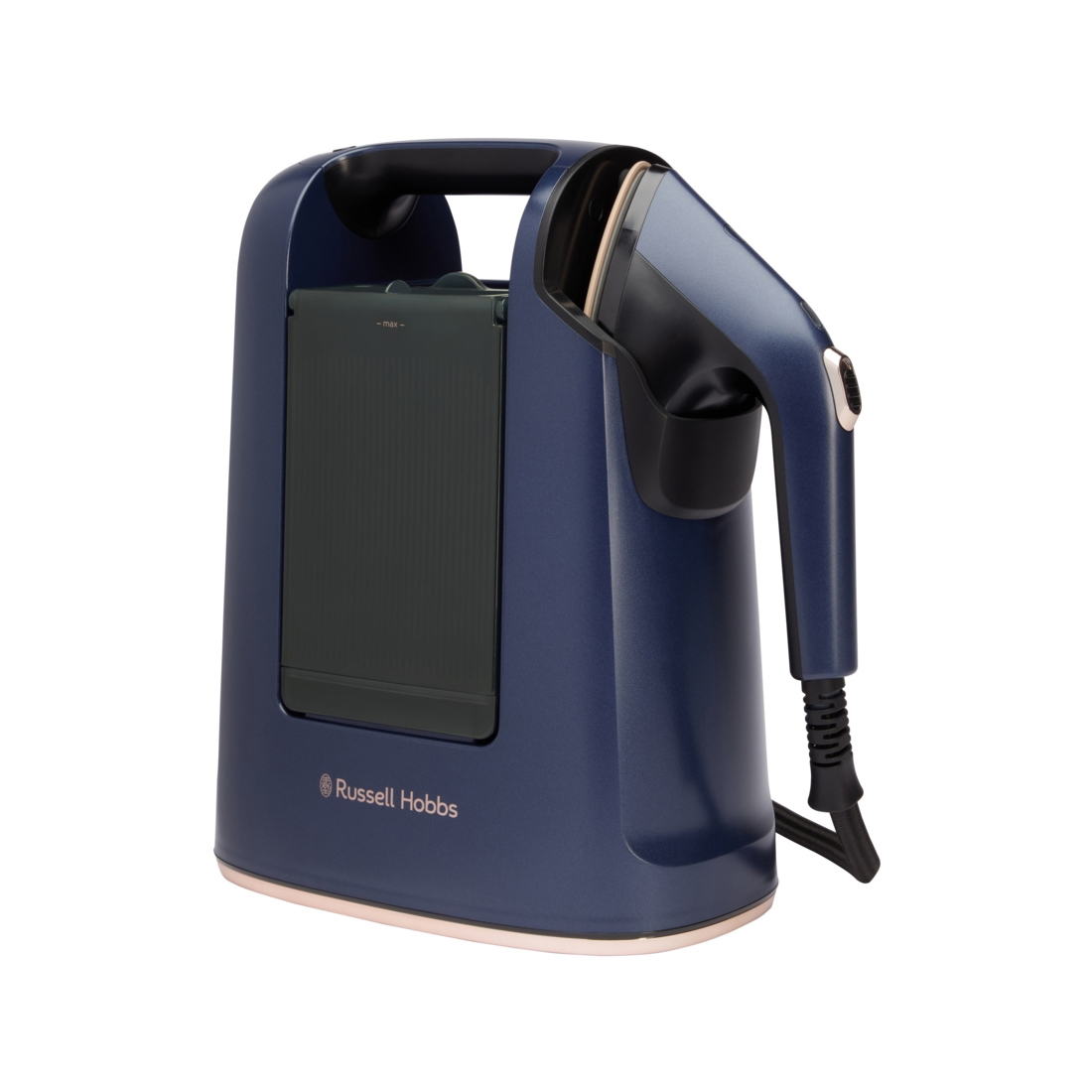 Отпариватель, Russell Hobbs, 27600-56, Мощность 1700 Вт,Емкость резервуара для воды 750 мл,Максимальная подача пара 20–25 г/мин, Быстрый нагрев за 45 секунд, Вертикальное отпаривание,Синий