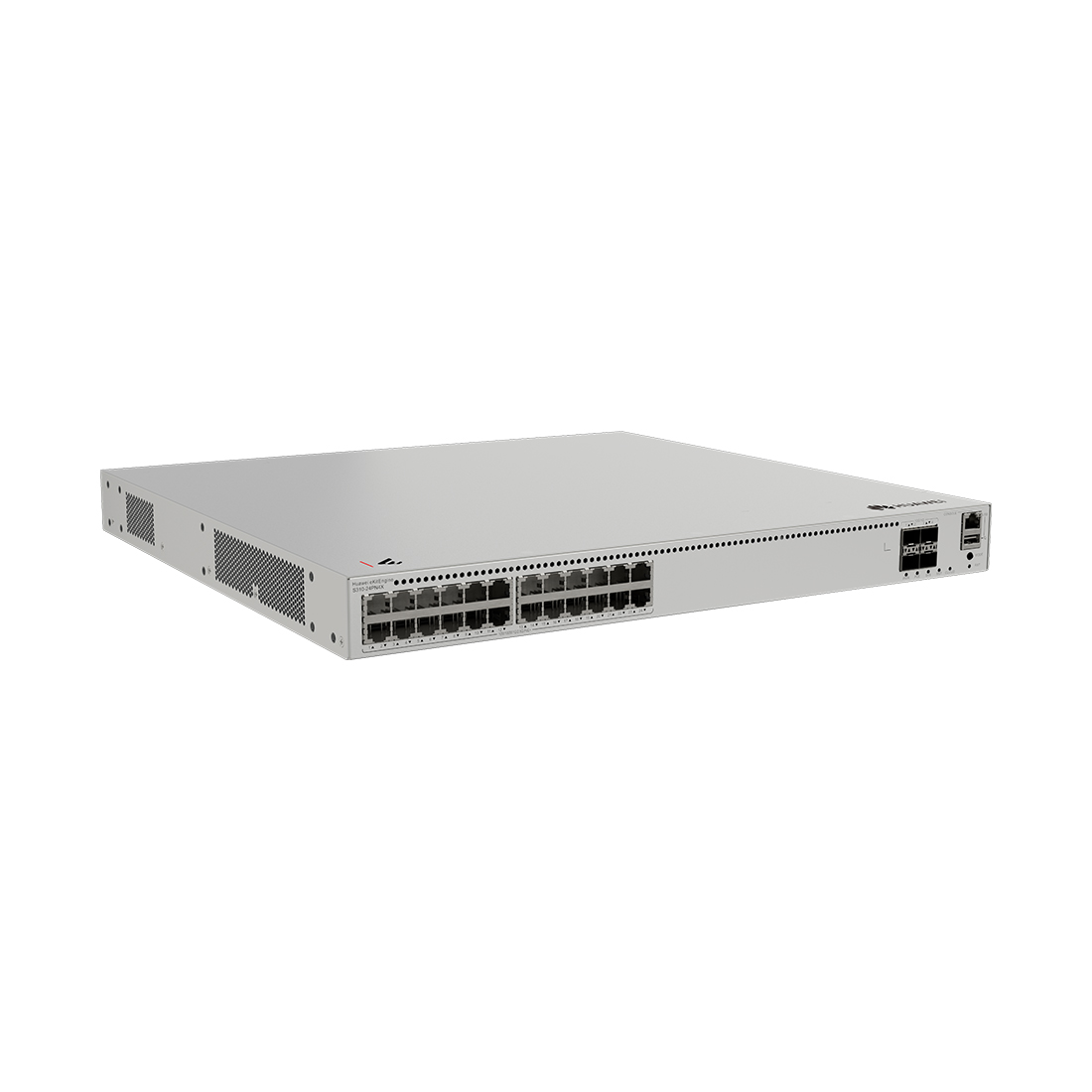 Коммутатор, Huawei, S310-24PN4X, Управляемый L2+, 24*10/100/1000/2.5GBASE-T, PoE 802.3af/at, 400W, 4*10GE SFP+, Стоечный
