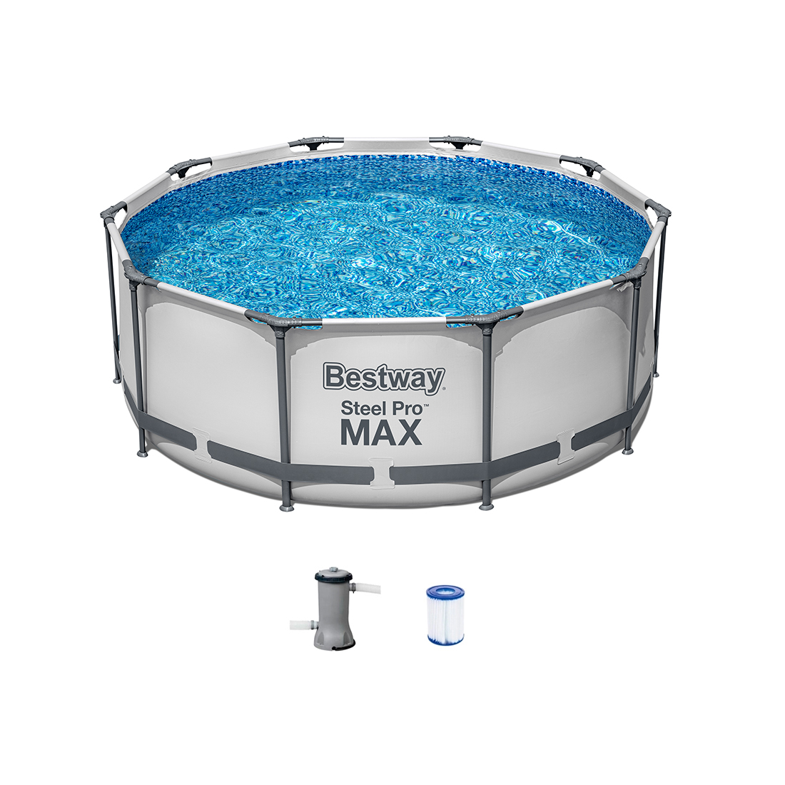 Каркасный бассейн Steel Pro MAX 305 х 100 см, BESTWAY