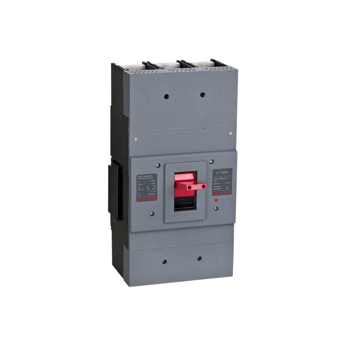 Автоматический выключатель, Himel, HDM31600N125033XX, HDM3 1600N/3P 1250A