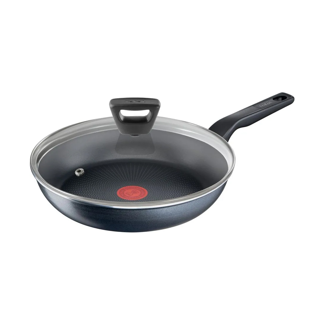 Сковорода, Tefal, Force 4218922, 22см, Диаметр 22 см, Фиксированная ручка, Антипригарное покрытие, Thermo-Signal, Черный