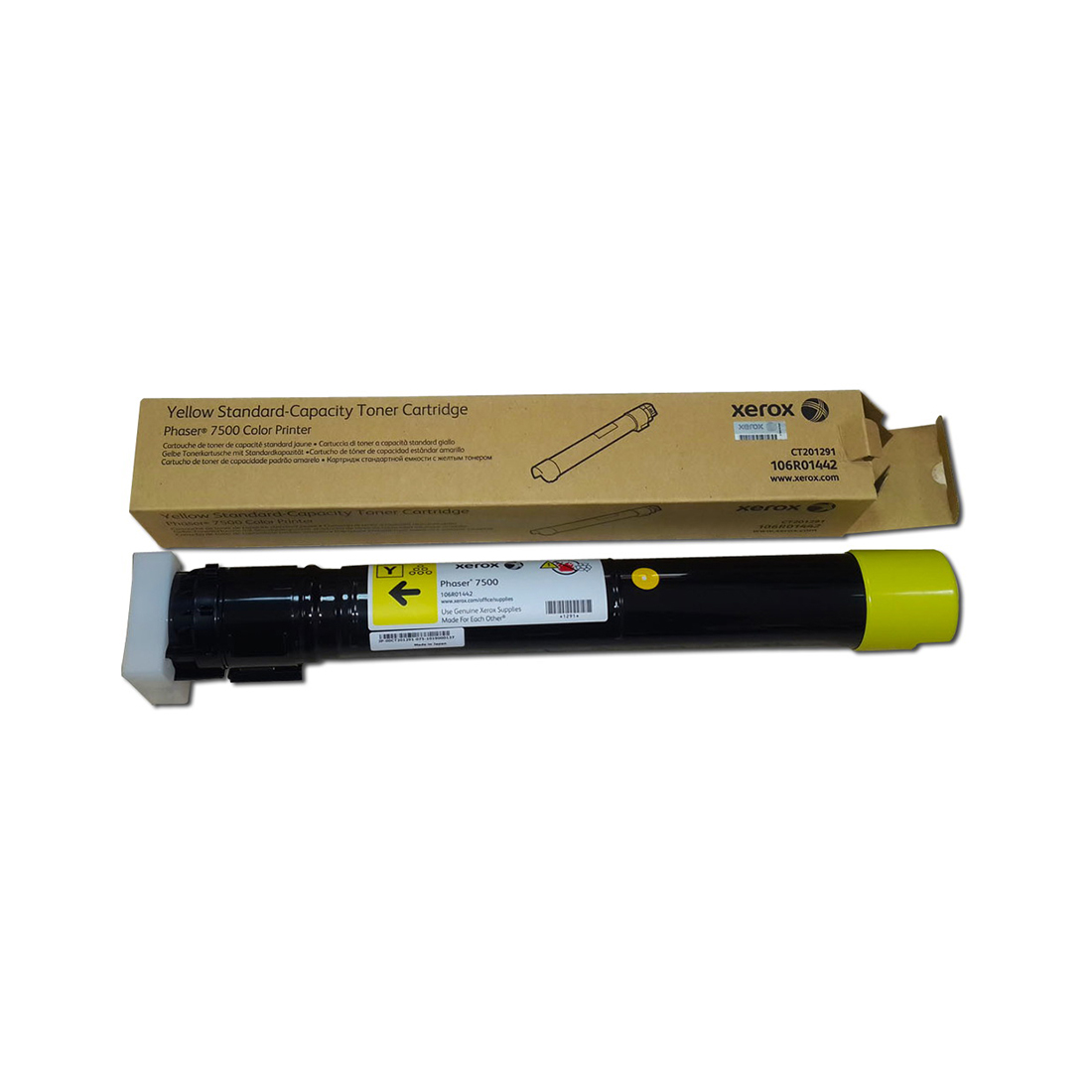 Тонер-картридж Xerox 106R01442 (сары) үшін Xerox Phaser 7500