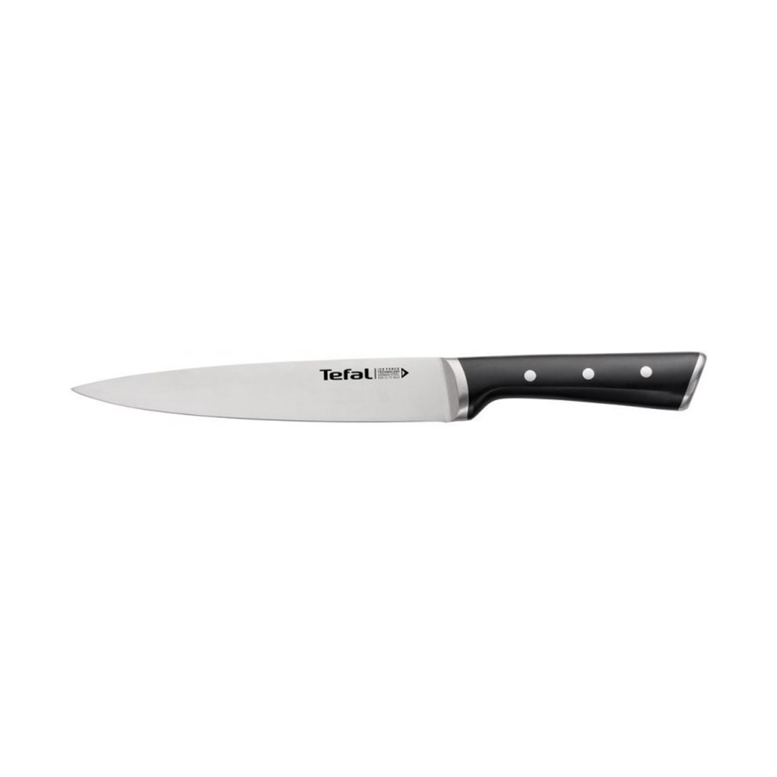 Нож для нарезки Tefal Ice Force K2320714, 20 см, черный