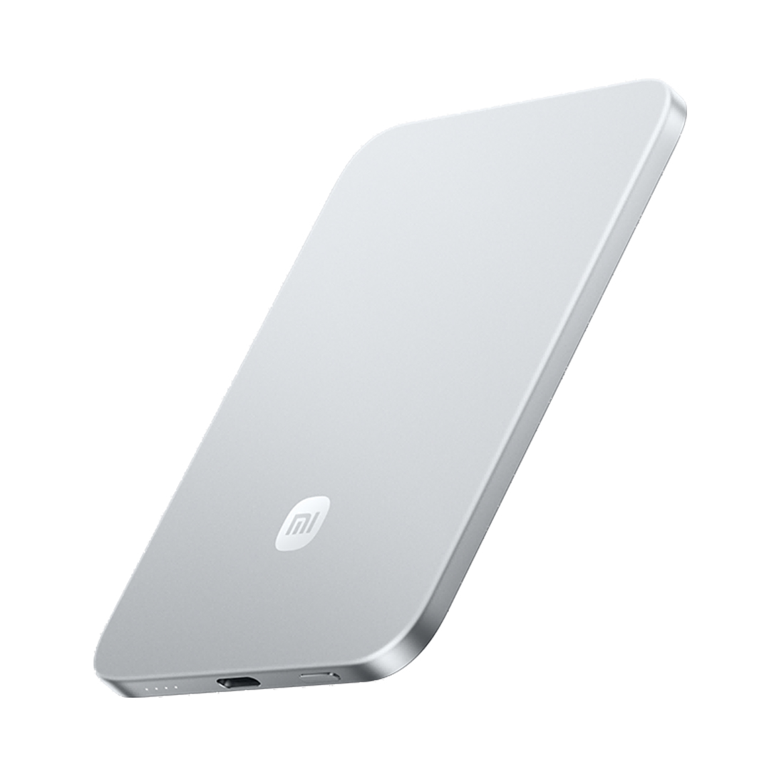 Портативный внешний аккумулятор, Xiaomi, UltraThin Magnetic Power Bank 5000 15W GL Glacier Silver, MDY-20-EB/BHR08Z2GL, 5000мА·ч, 98г, 15W, 5V3A, 9V2.5A, 22.5W, 5V1.5A, 7.5W, 5W, 18.58Wh, 3.79V, 4900мА·ч, 18.95Wh, 3.79V, 5000мА·ч, 98.5  71.5  6мм, 3000мА·ч, 5V2A, Ледниковое серебро