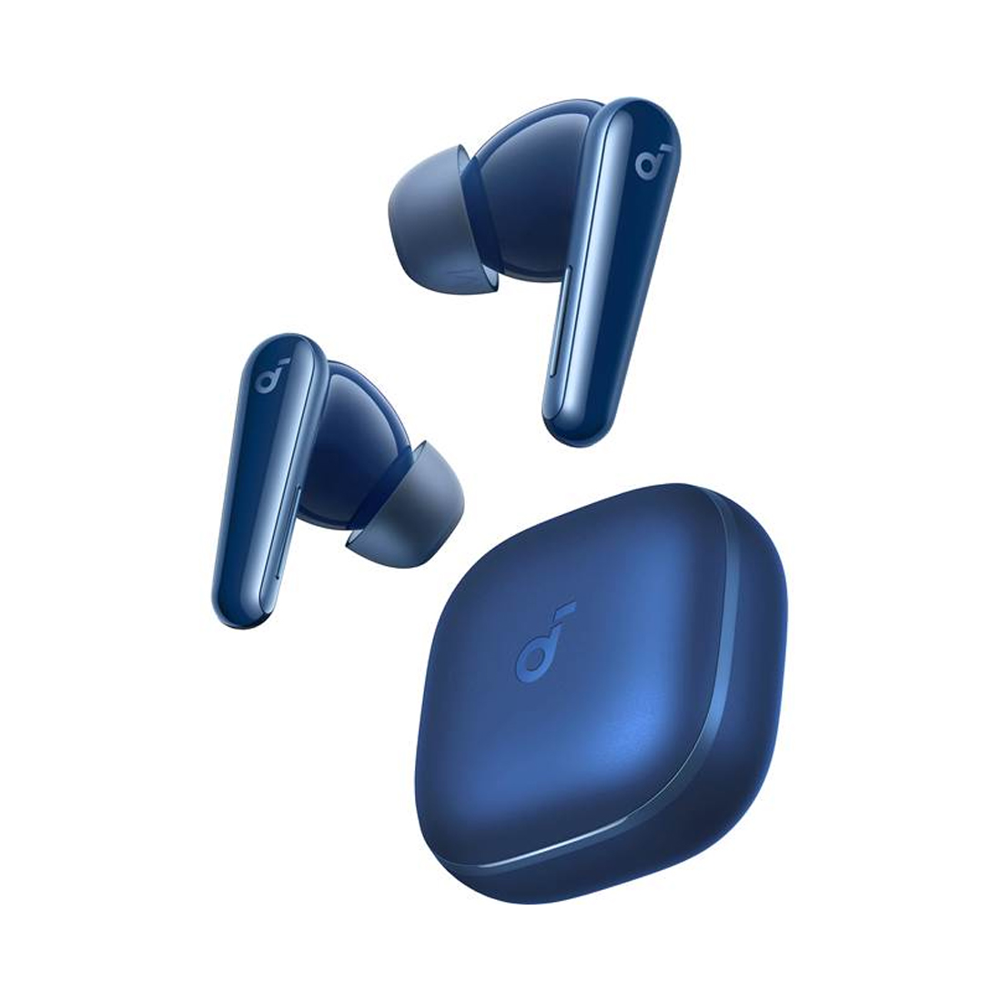 Наушники, soundcore, Liberty 5 (A3957G31), Bluetooth 5.3, LDAC, TWS, 11мм, Adaptive ANC 2.0, до 50 часов, IPX4, Голубой