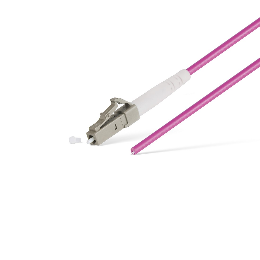Пигтейл Оптический LC/UPC MM OM4 50/125 3.0 мм 1.5 м LSZH Пол. Пакет