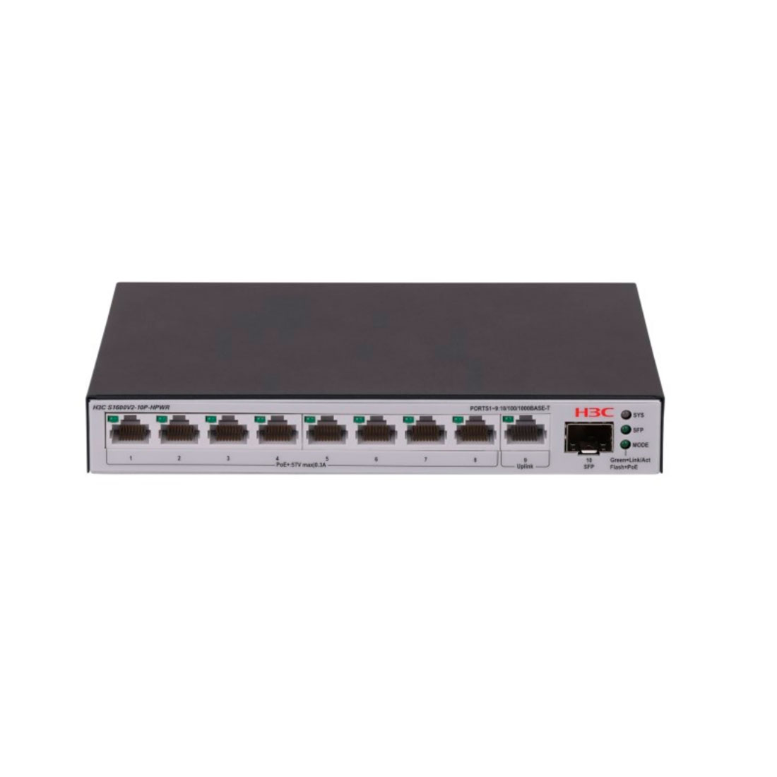 Коммутатор H3C LS-1600V2-10P-HPWR-GL
