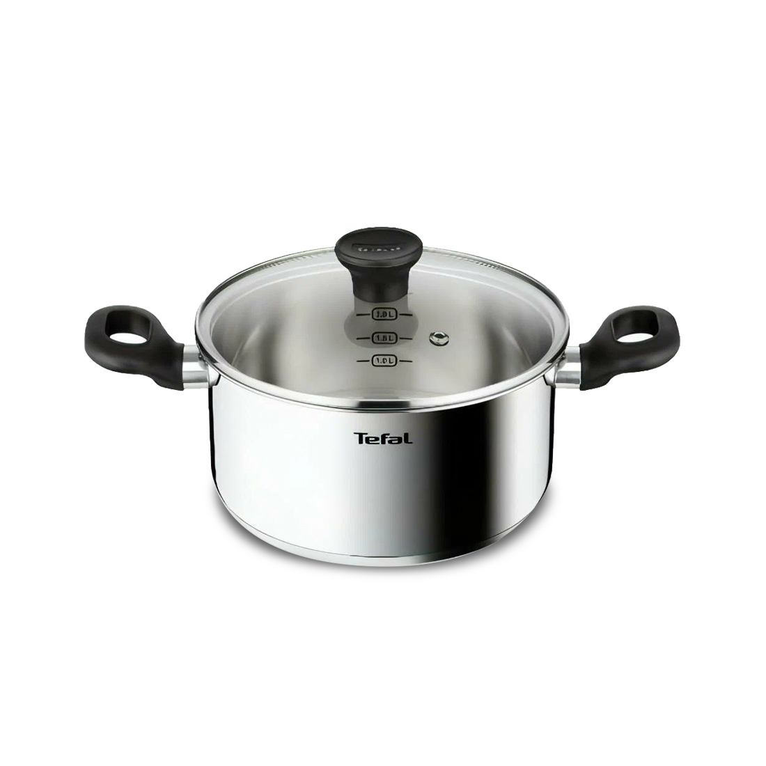 Кастрюля, Tefal, Easy Boil G7494474, 20см, Объем 3,1л, Для всех типов плит, Нержавеющая сталь, Серебристый