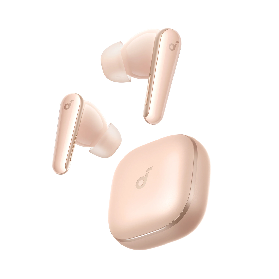 Наушники, soundcore, Liberty 5 (A3957G51), Bluetooth 5.3, LDAC, TWS, 11мм, Adaptive ANC 2.0, до 50 часов, IPX4, Розовый