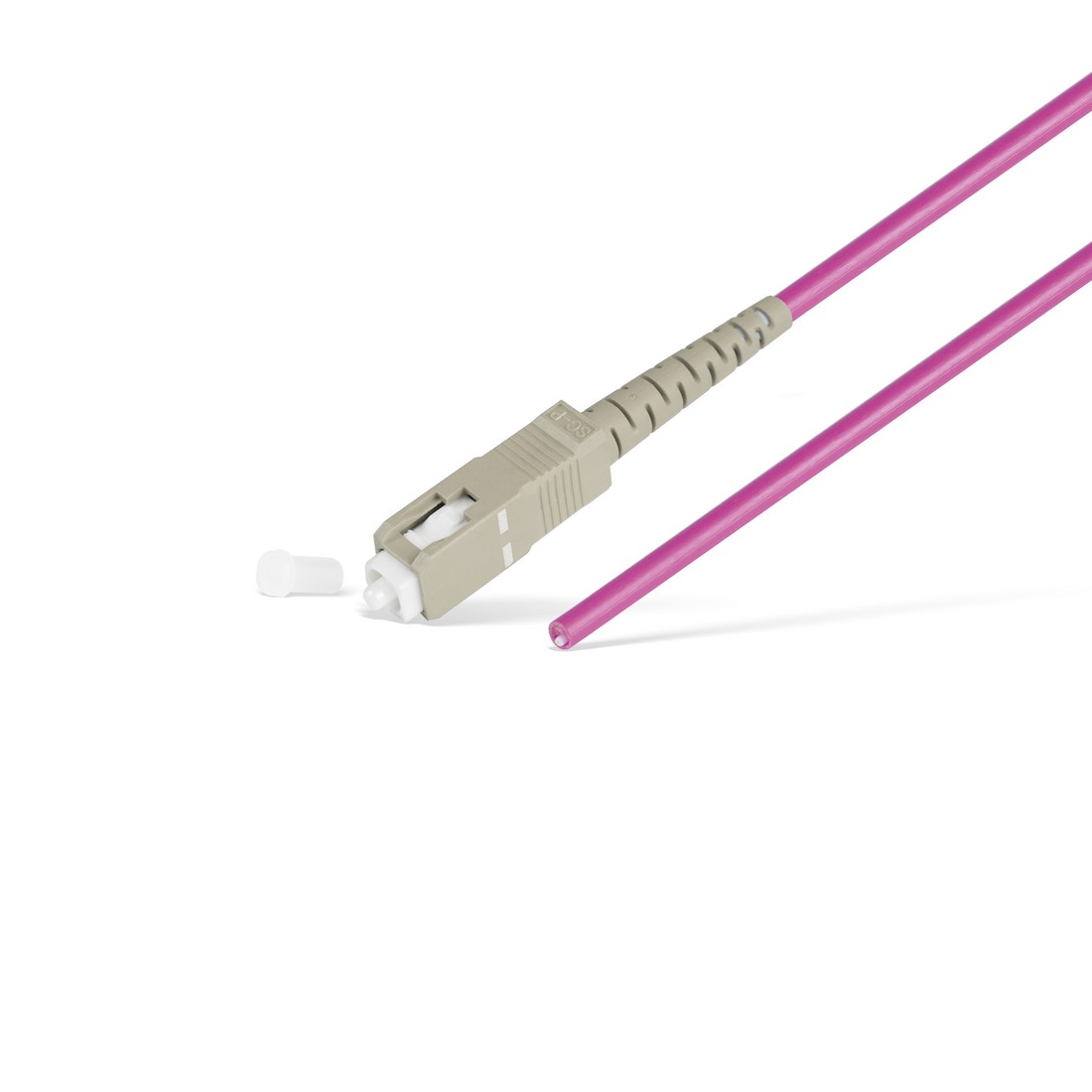 Пигтейл Оптический SC/UPC MM OM4 50/125 3.0 мм 1.5 м, LSZH, Пол. Пакет