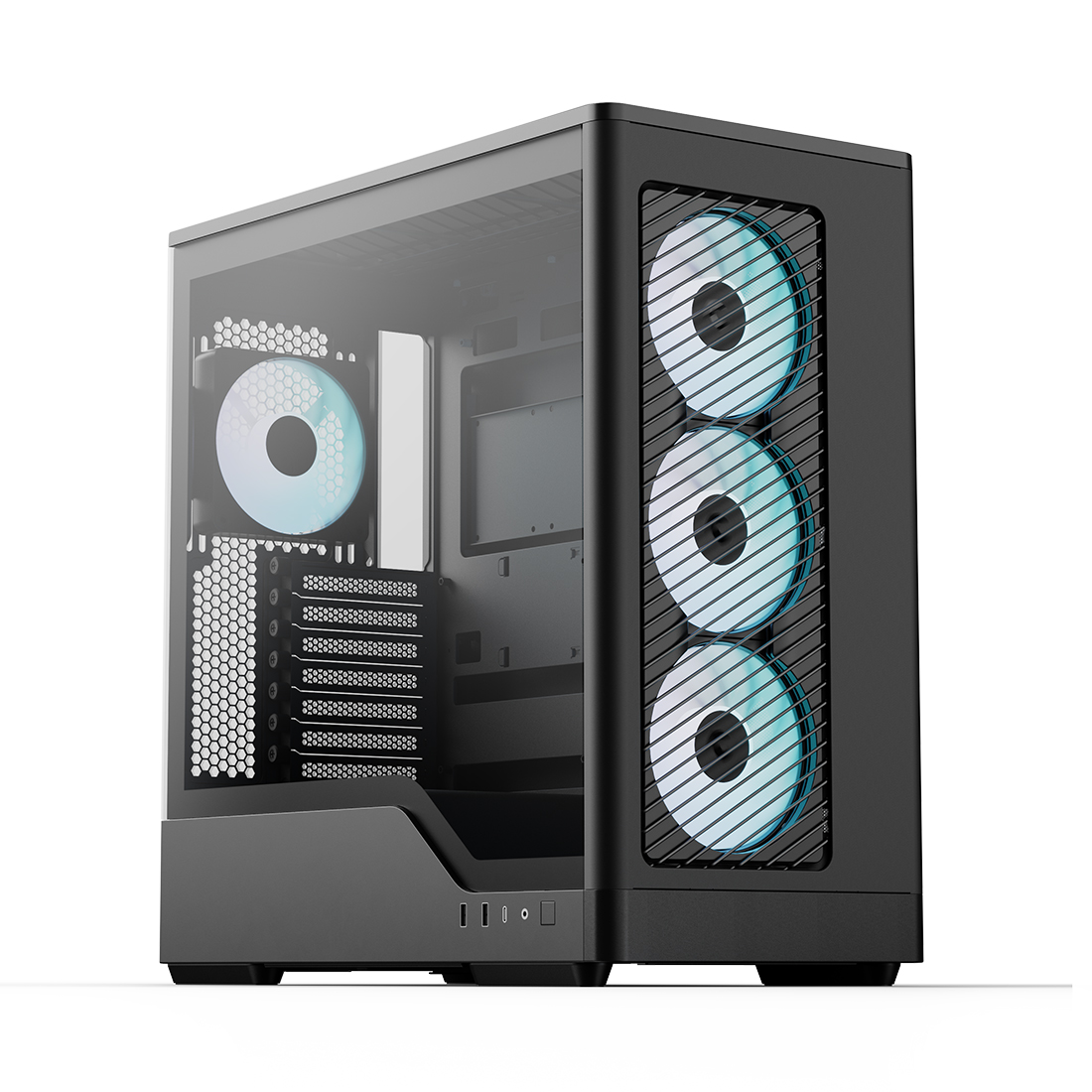 Компьютерный корпус Aerocool D520A-BK-v1