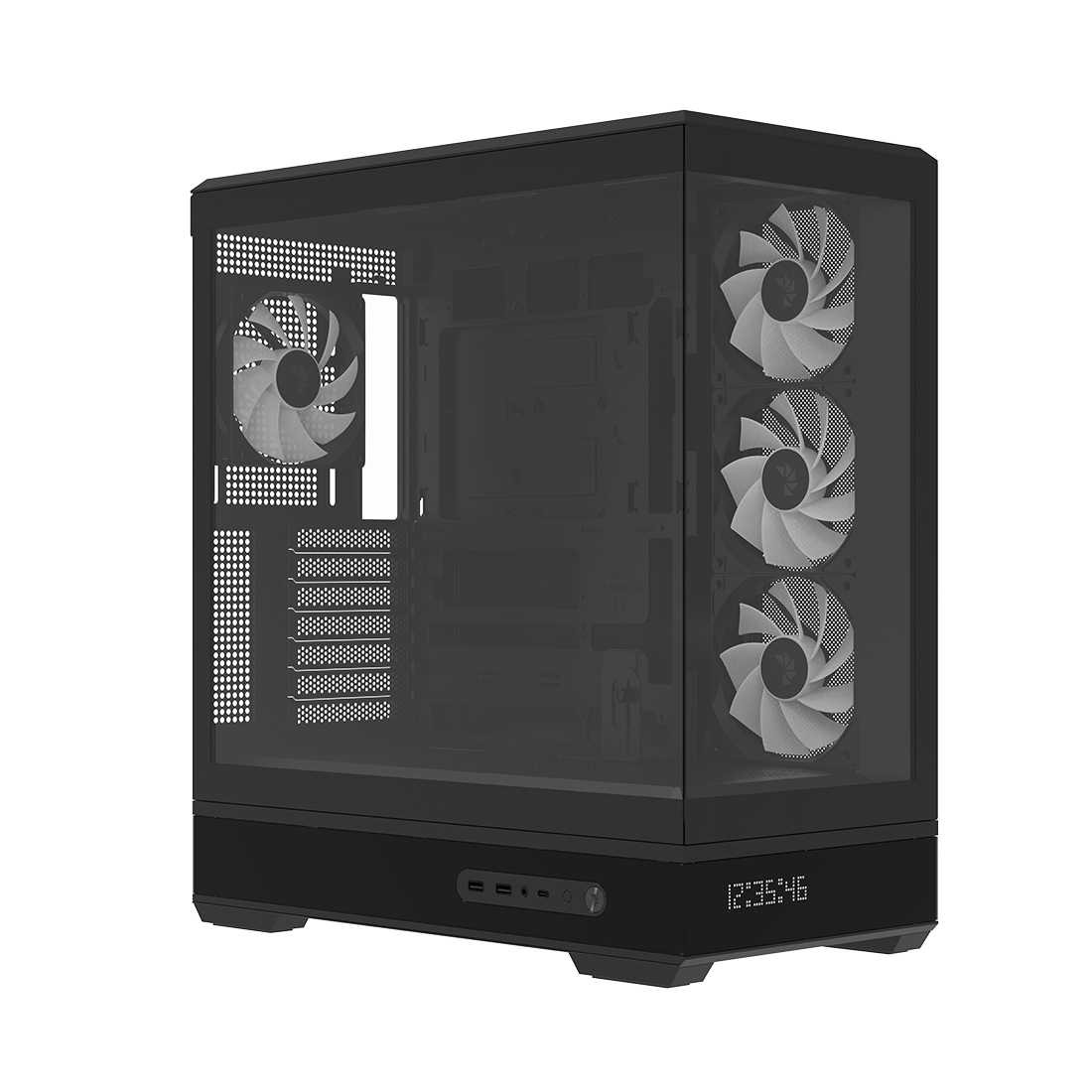 Компьютерный корпус Aerocool P500B Digi-BK-v1