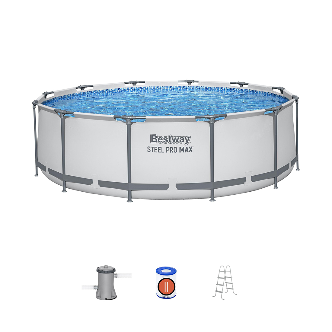 Каркасный бассейн Steel Pro MAX 366 х 100 см, BESTWAY