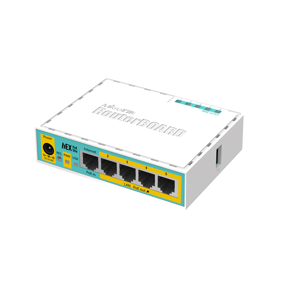 Маршрутизатор MikroTik RB750UPr2 hEX PoE lite
