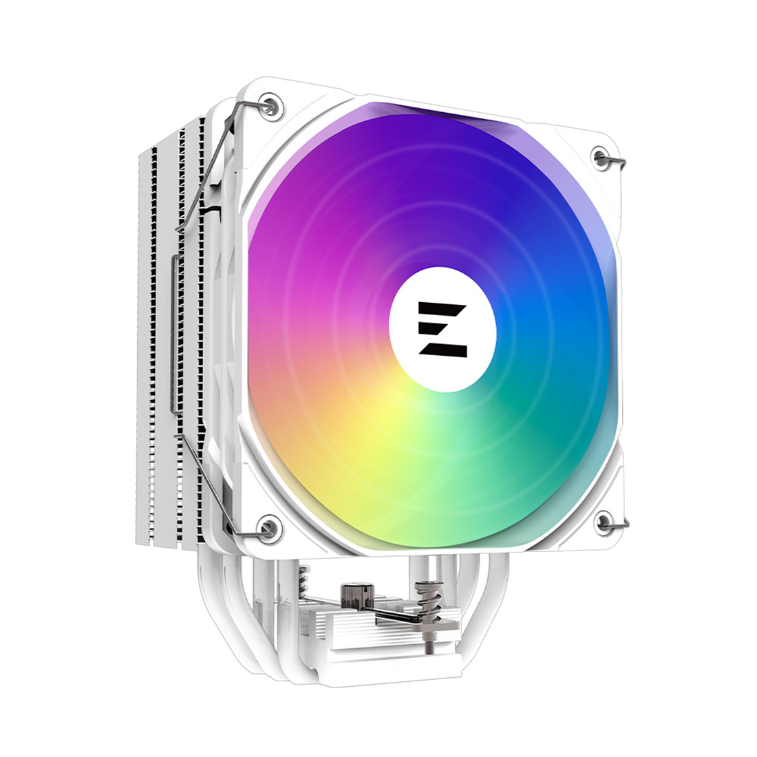 Кулер для процессора, Zalman, CNPS9X PERFORMA PLUS ARGB White, 120 мм, 600–2000 RPM, ~69 CFM, ~29.7 dB, 4-pin PWM, ARGB, 12277157 мм, Чёрный