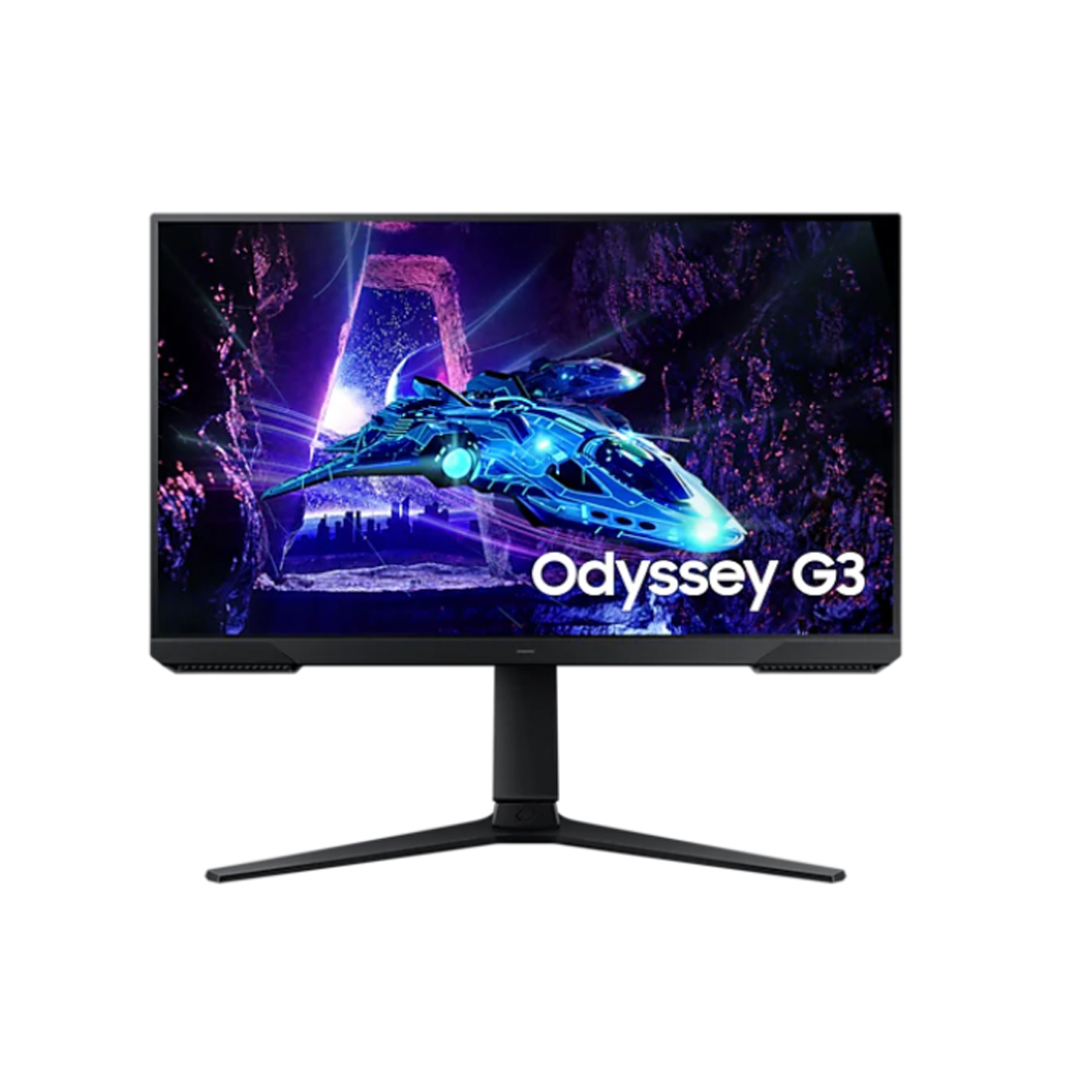Монитор, Samsung, LS24DG302EIXCI, Odyssey G3 FHD, 24, 1920x1080, VA, 180 Гц, 16:9, 250 кд/м2, 3000:1, 1 мс, 178/178, 16.7 млн., DP*1, HDMI*1, Аудиопорт*1, VESA 100*100 мм, Регулировка высоты/наклона/вращения/поворота, кабель DP в комплекте, Чёрный