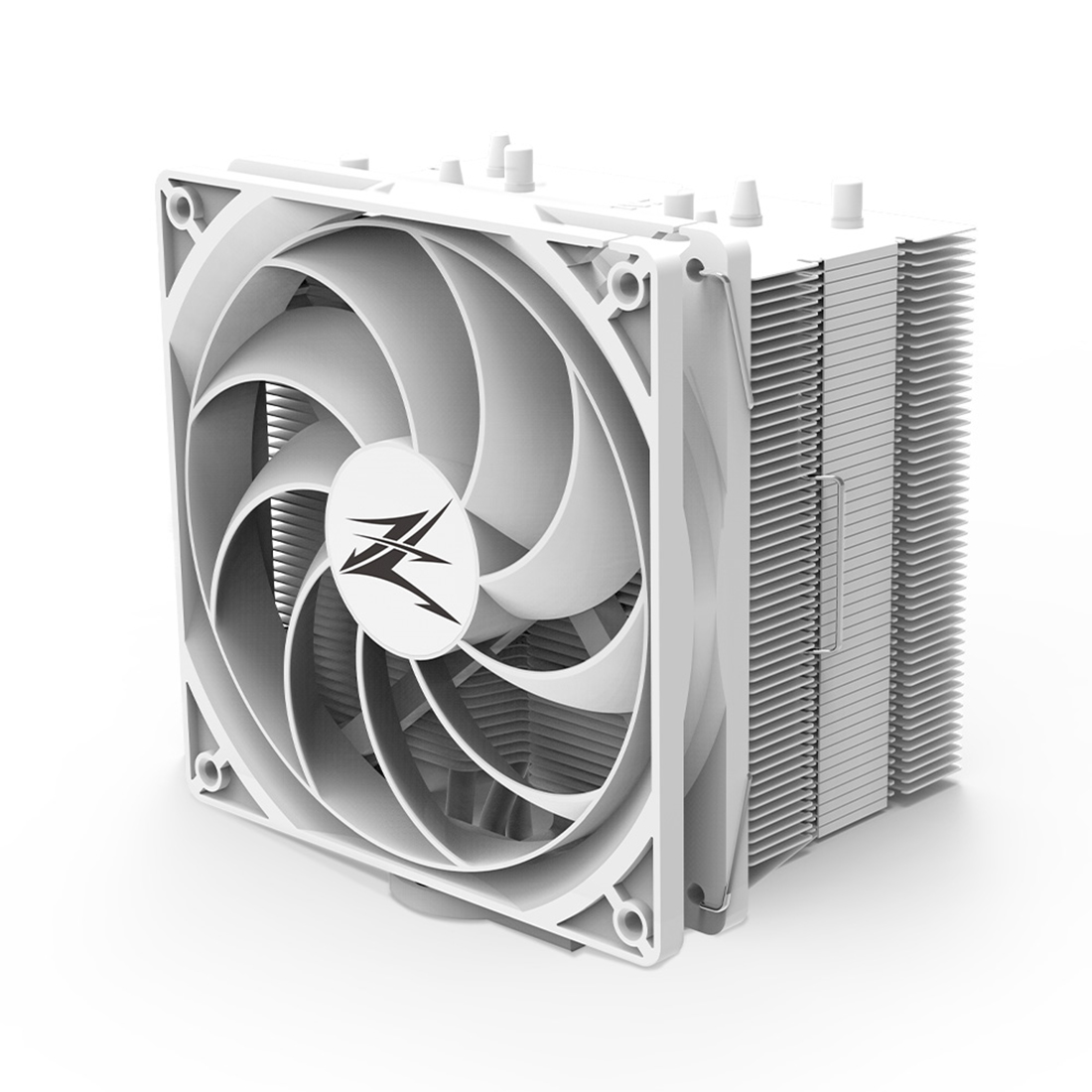 Кулер для процессора, Zalman, CNPS10X PERFORMA WHITE, 135 мм, 700–1800 RPM, ~75.16 CFM, ~28.6 dB(A), 4-pin PWM, 13595155 мм, Белый