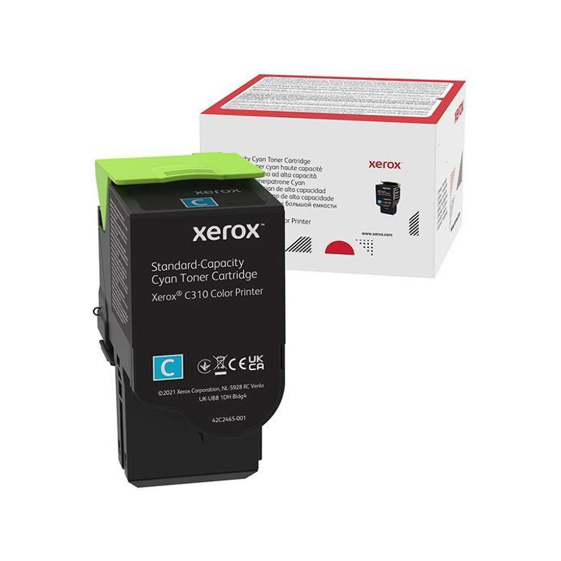 Тонер-картридж стандартной емкости, Xerox, 006R04361 (голубой), Для Xerox C310/C315, 2 000 страниц (А4)