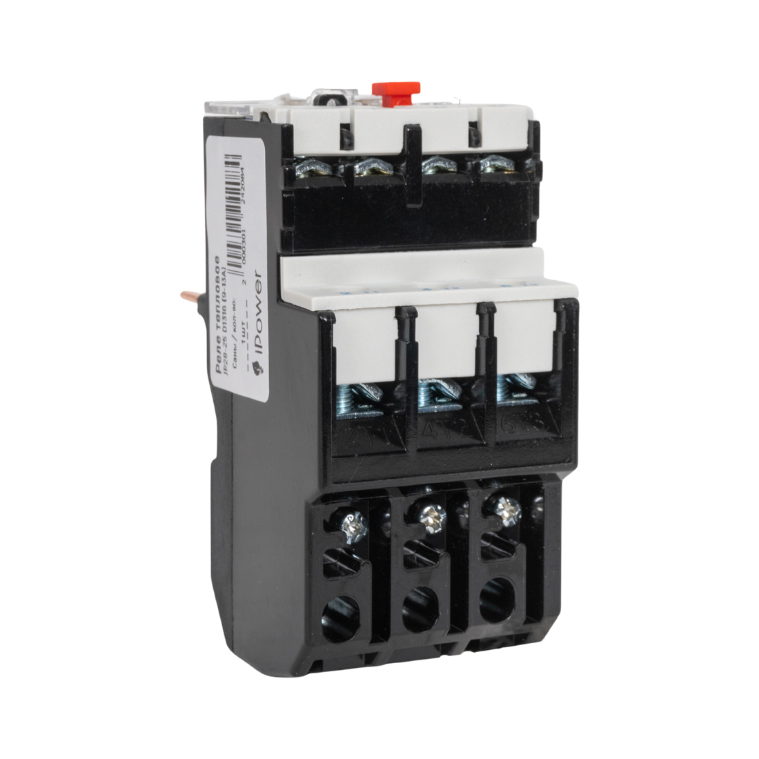 Реле тепловое, iPower, JR28-25 D1316 (9-13А)