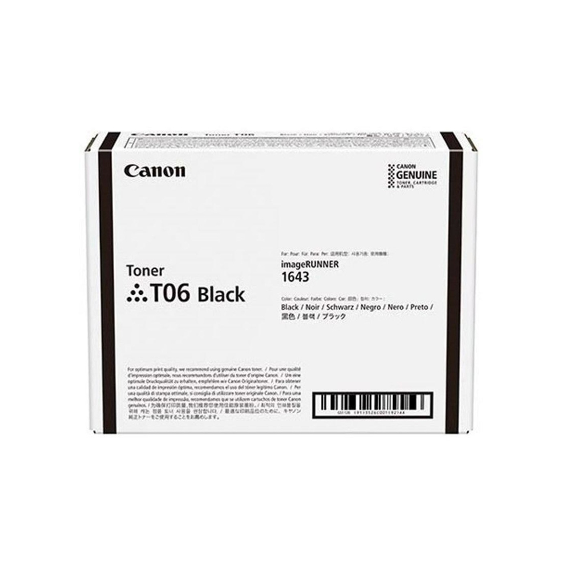 Тонер-картридж Canon TONER T06 Black