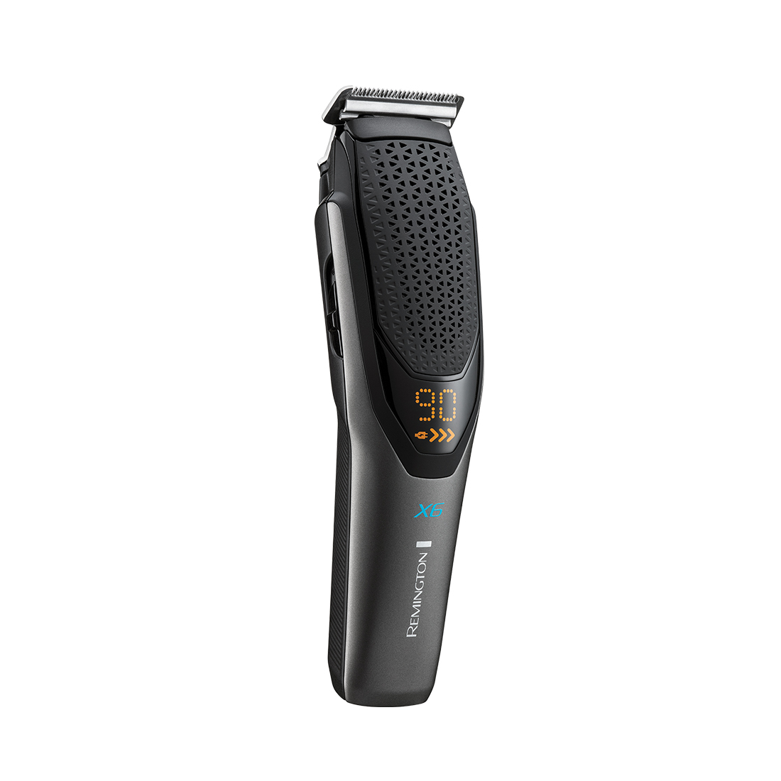 Машинка для стрижки, Remington, HC6000, Материал лезвий нержавеющая сталь, Питание от аккумулятора и от сети, Материал корпуса пластик, Серый