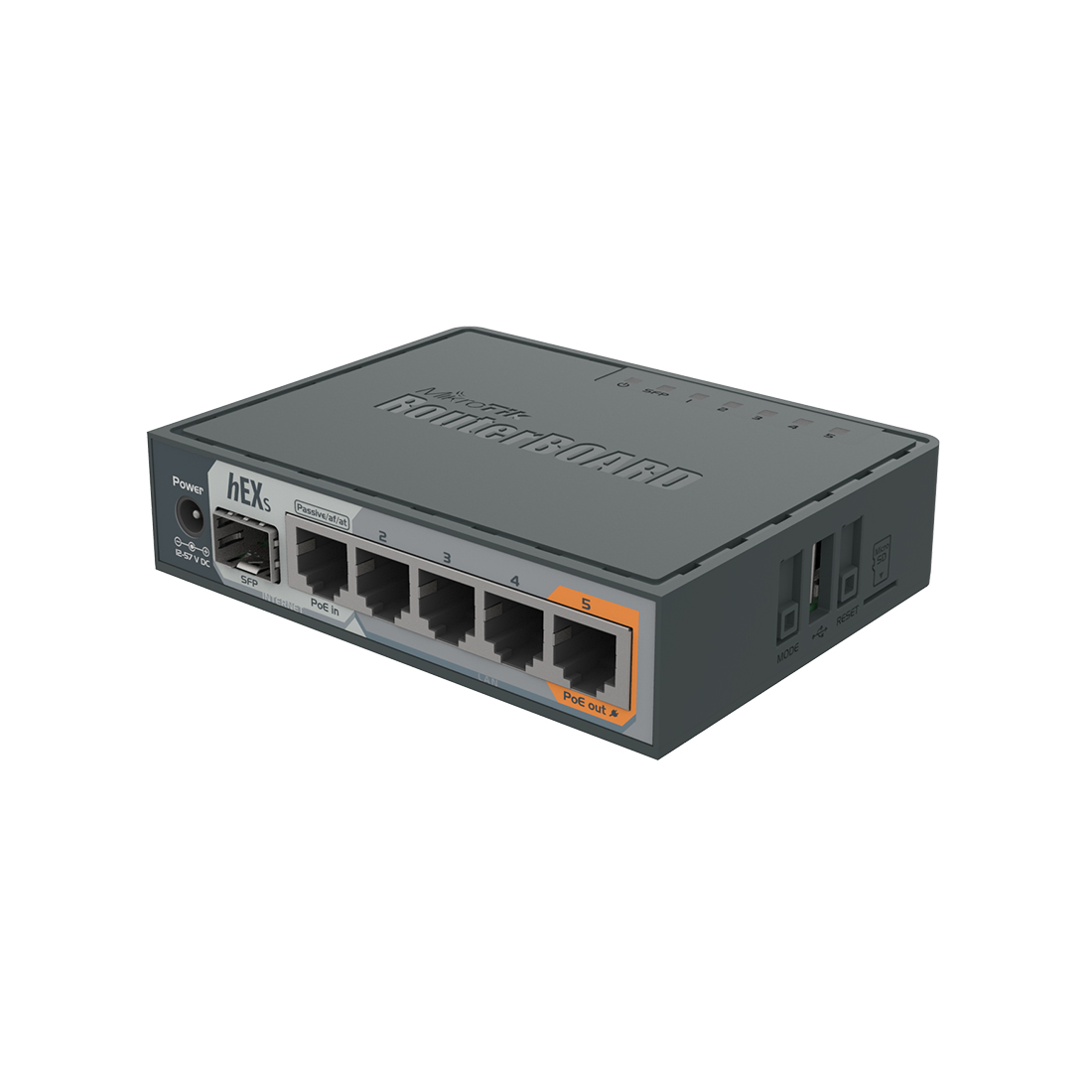 Маршрутизатор MikroTik RB760iGS hEX S