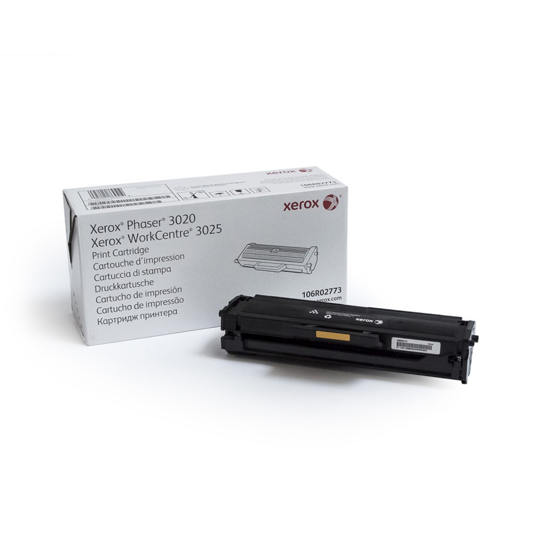 Тонер-картридж Xerox 106R02773 для принтеров Xerox Phaser 3020BI и WorkCentre 3025BI/3025NI