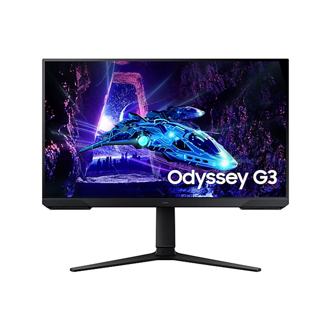 Монитор, Samsung, LS27DG302EIXCI, Odyssey G3 FHD, 27, 1920x1080, VA, 180 Гц, 16:9, 250 кд/м2, 3000:1, 1 мс, 178/178, 16.7 млн., DP*1, HDMI*1, Аудиопорт*1, VESA 100*100 мм, Регулировка высоты/наклона/вращения/поворота, кабель DP в комплекте, Чёрный