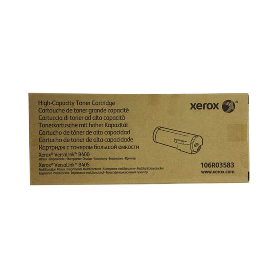 Тонер-картридж повышенной емкости Xerox 106R03583 для Xerox VersaLink B400DN/B405DN