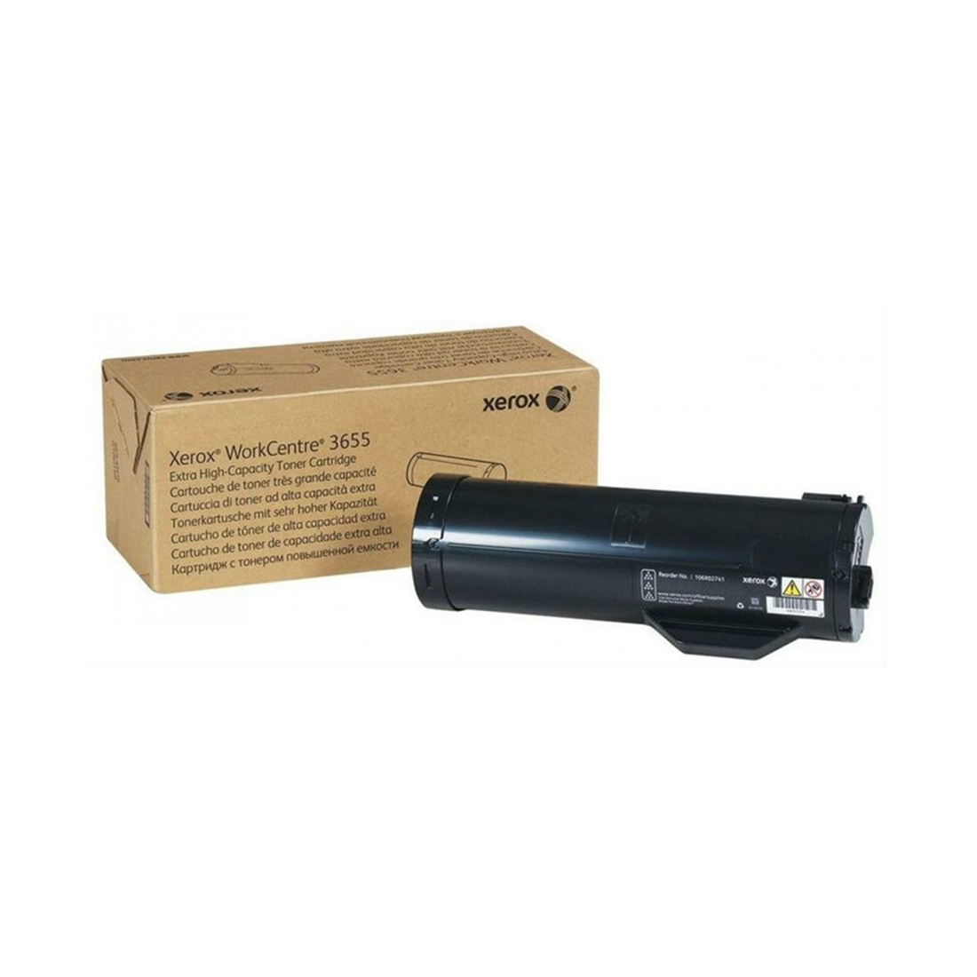 Тонер-картридж Xerox 106R02741 (чёрный) для Xerox WorkCentre 3655